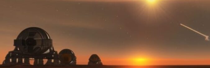 planetary horizon